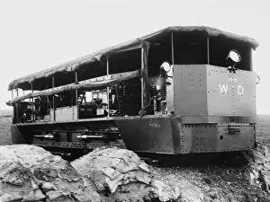 Experimental Diplock Pedrail Tractor