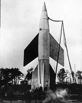 Experimental winged V2 missile