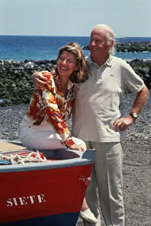 Photography by Philip Dunn Collection: Explorer Thor Heyerdahl with his wife Jacqueline - 3