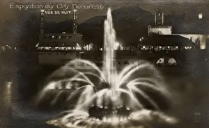Exposition des Arts Decoratifs - Paris, France - Fountain