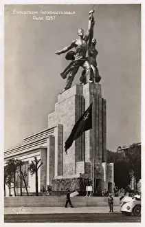 Architects Prints: Exposition Internationale Paris - Soviet Pavilion