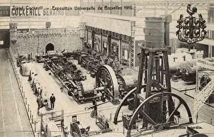 Bruxelles Prints: Exposition Universelle de Bruxelles - Cockerill