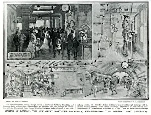 Extension of London Underground railway, 1906 Extension of London Underground railway, 1906
