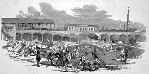 Images Dated 5th April 2004: Extension of South Western railway to Waterloo Bridge
