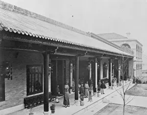 Exterior of a building, China