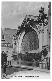 Porte-clés Vintage – Casino De Paris – Métal – Fabriqué En France