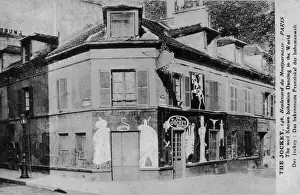 Restaurant Prints: Exterior fa硤e of The Jockey club, 146 Boulevard du Montpar