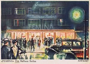 Restaurant Collection: Exterior of the Femina, Berlin