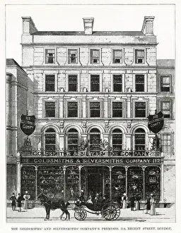 Goldsmiths Prints: Exterior of Goldsmiths and Silversmiths Company