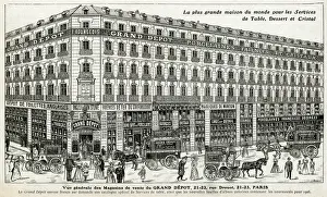 Biggest Prints: Exterior of Grand Depot 1906