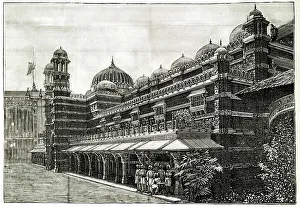 Exterior of the Indian Palace, Paris Exhibition of 1889