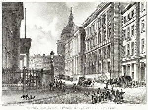 Grande Collection: Exterior new Post Office, savings Bank, St Martin's-Le-Grand, London
