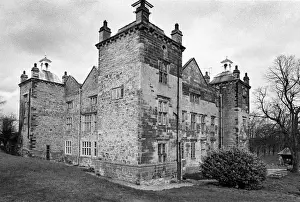 1988 Prints: Exterior of Plas Teg - Grade I listed Jacobean house, Wales