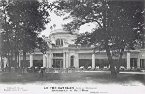 Boulogne Collection: The exterior of the Pre-Catelan, Bois de Boulogne, Paris, c