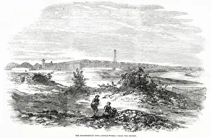 Images Dated 10th March 2021: Exterior of Prices Patent Candle Company, Bromborough Pool Works. Date: 1854