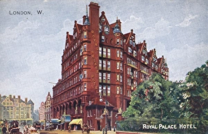The exterior of the Royal Palace Hotel, Kensington, London The exterior of the Royal Palace Hotel, Kensington, London