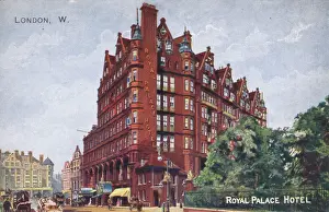 The exterior of the Royal Palace Hotel, Kensington, London