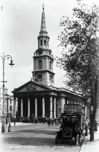 Martin In The Fields Prints: Exterior of St. Martin-in-the-Fields