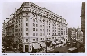 Exterior of the Strand Palace Hotel, The Strand, London