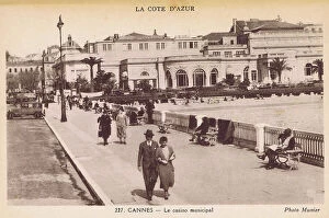 Municipal Collection: An exterior view of the Casino Municipal de Cannes