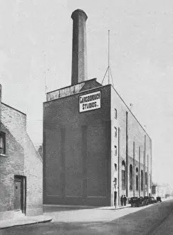 Silent Prints: An exterior view of the Gainsborough Studio