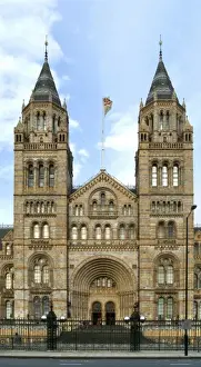 Exterior view of the Natural History Museum, London