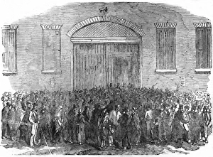 Images Dated 1st March 2011: Exterior of Whitechapel Workhouse, 1855