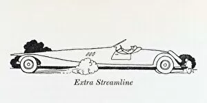 Aerodynamic Gallery: Extra Streamline / W Heath Robinson
