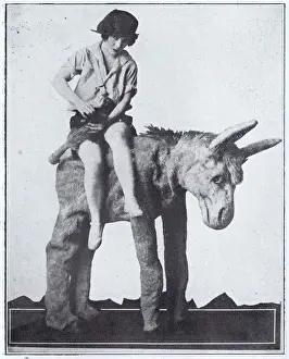 Extraordinary Prints: The extraordinary cabaret act of Hank the Mule, London (1927