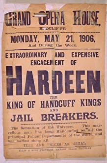 Extraordinary and expensive engagement of Hardeen the king o Extraordinary and expensive engagement of Hardeen the king o