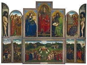 Altar Piece Gallery: EYCK, Jan van (1390-1441); EYCK, Hubert van (1370-1426)