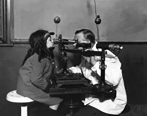 Examination Prints: EYE TEST 1933