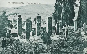 Headstones Prints: Eyup Cemetery - Istanbul