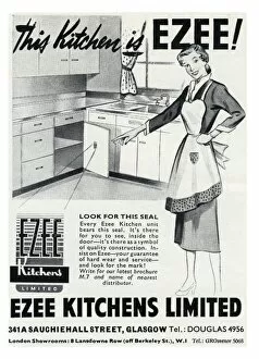 House Wife Gallery: Ezee Kitchens advertisement