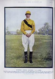 Jockeys Prints: F. B. Rees, Jockey