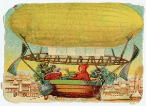 Propelled Prints: F. Christmas / Airship