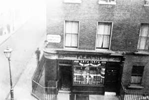 Chocolate Prints: F E Rush newsagent, Aybrook Street, Marylebone, London