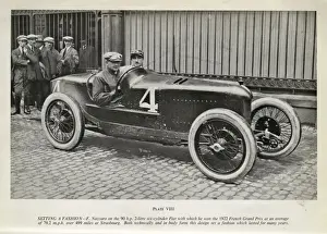 Litre Prints: F Nazzaro - 1922 French Grand Prix