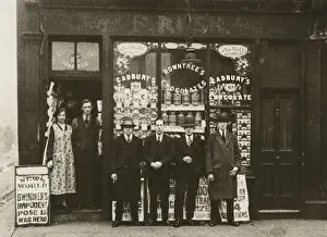 Assistant Prints: F Rush newsagent, Paradise Street, Marylebone, London