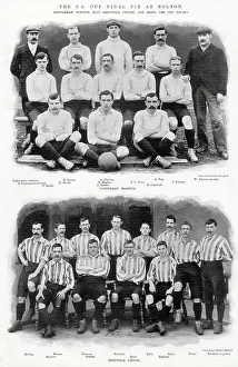Beat Prints: F.A. Cup Final between Tottenham Hotspur and Sheffield United
