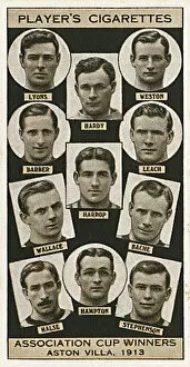 Teams Gallery: FA Cup winners - Aston Villa, 1913