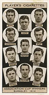 Soccer Prints: FA Cup winners - Barnsley, 1912