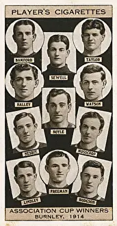 FA Cup winners - Burnley, 1914