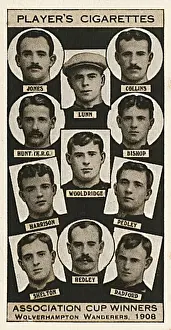 Wanderers Prints: FA Cup winners - Wolverhampton Wanderers, 1908