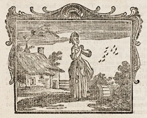 Dodsley Gallery: Fable / Maid & Milk Pail