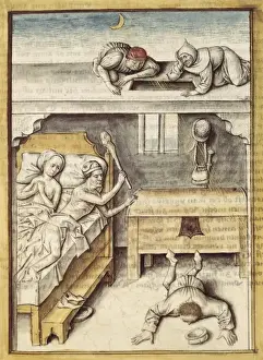 Thief Prints: The Fables of Bidpai. Fol. 4: The punished thief
