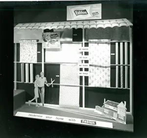 Fame Prints: Fablon window display