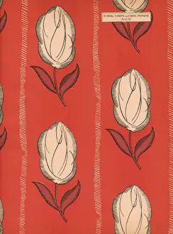 Fabric design, Art Gout Beaute, 1924
