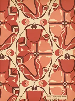 Fabric design, Art Gout Beaute, 1924