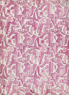 Images Dated 18th May 2012: Fabric design, Art Gout Beaute, 1924